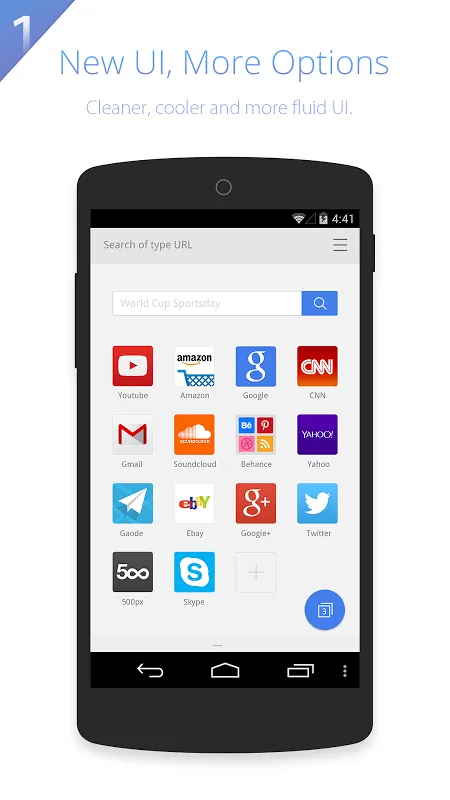 Capturas de pantalla de UC Browser HD
