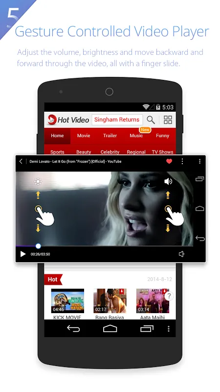 Capturas de pantalla de UC Browser HD