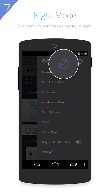 Capturas de pantalla de UC Browser HD