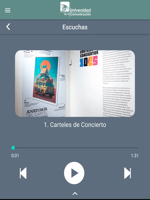 Espacio Arterial iPad 应用截图