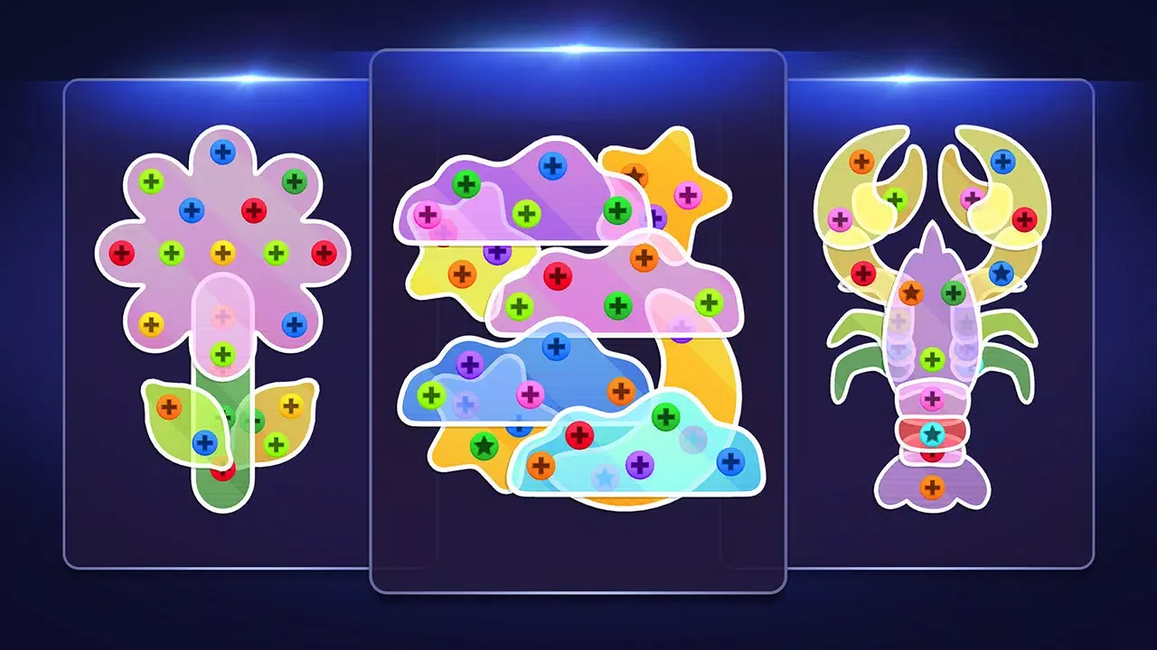 Скриншоты Screw Puzzle: 3D Nuts Jam