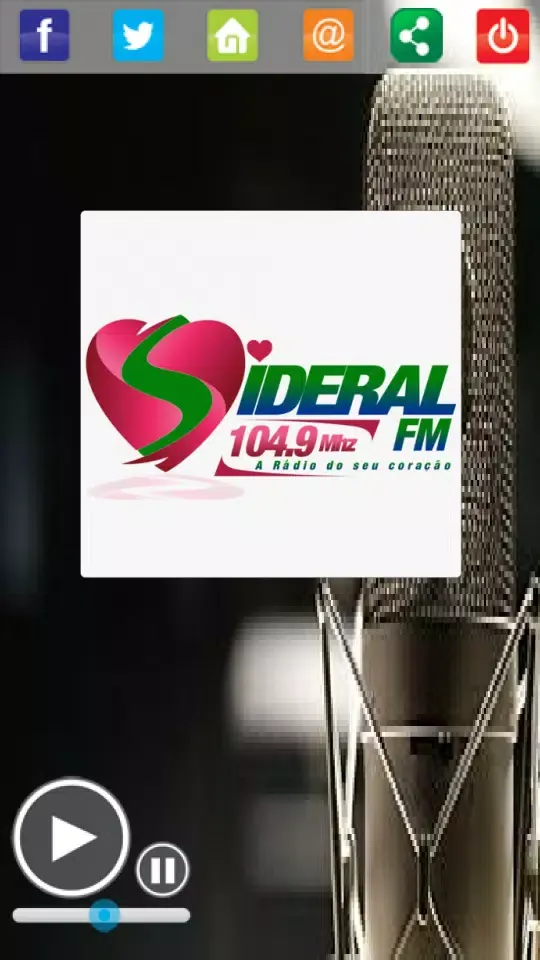 Sideral FM Buerarema Bahia應用截圖