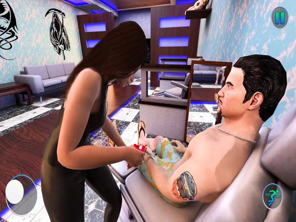 Virtual Tattoo Artist Body Art iPad  Screenshots