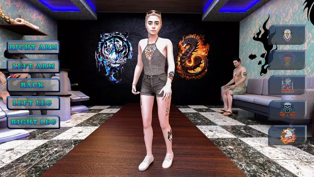 Virtual Tattoo Artist Body Art Screenshots