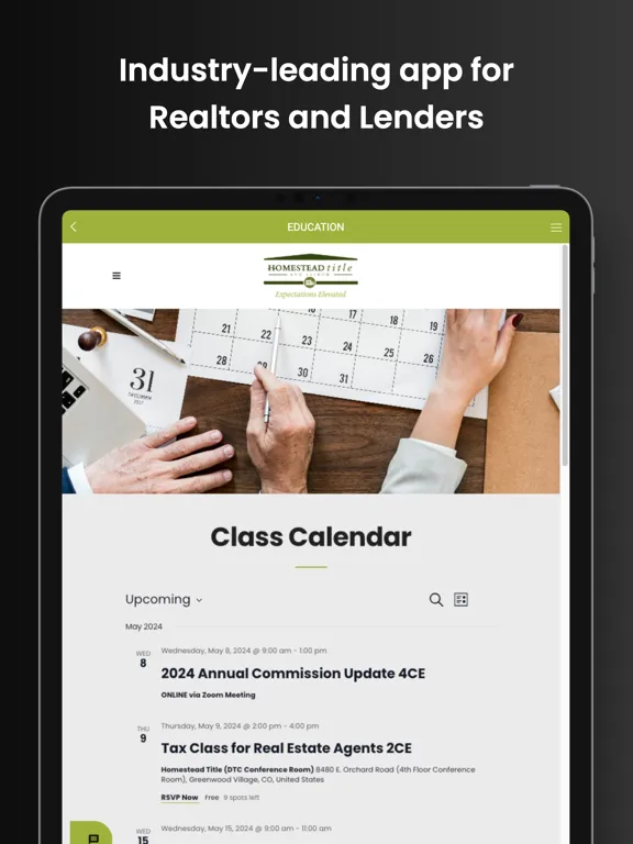 Скриншоты HOMESTEAD TITLE iPad 