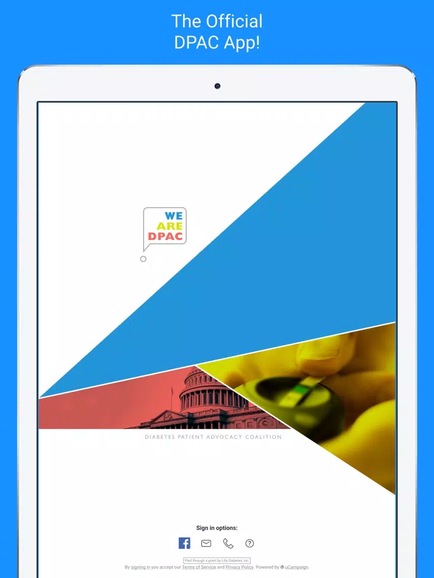 Tangkapan layar DPAC iPad 