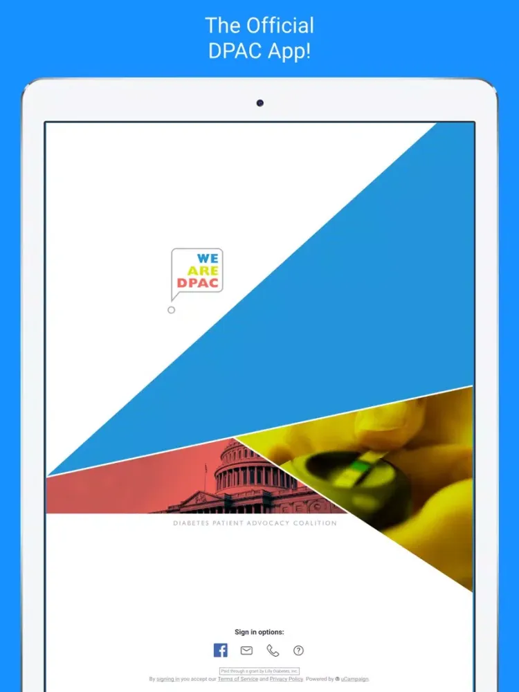 DPAC iPad  スクリーンショット