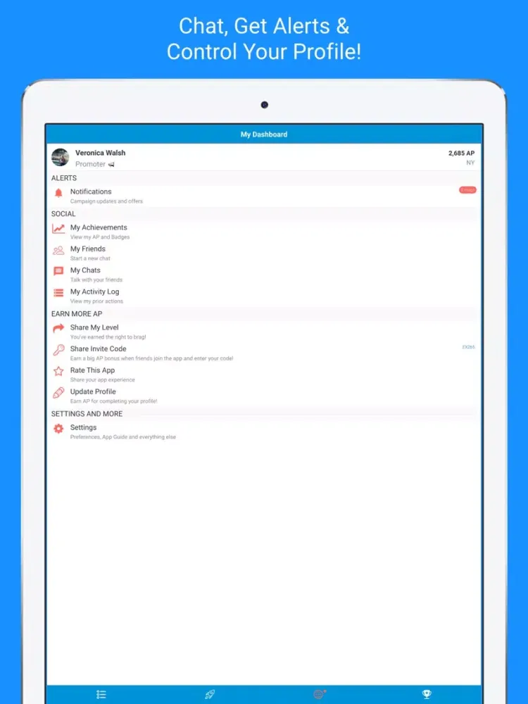 DPAC iPad  スクリーンショット