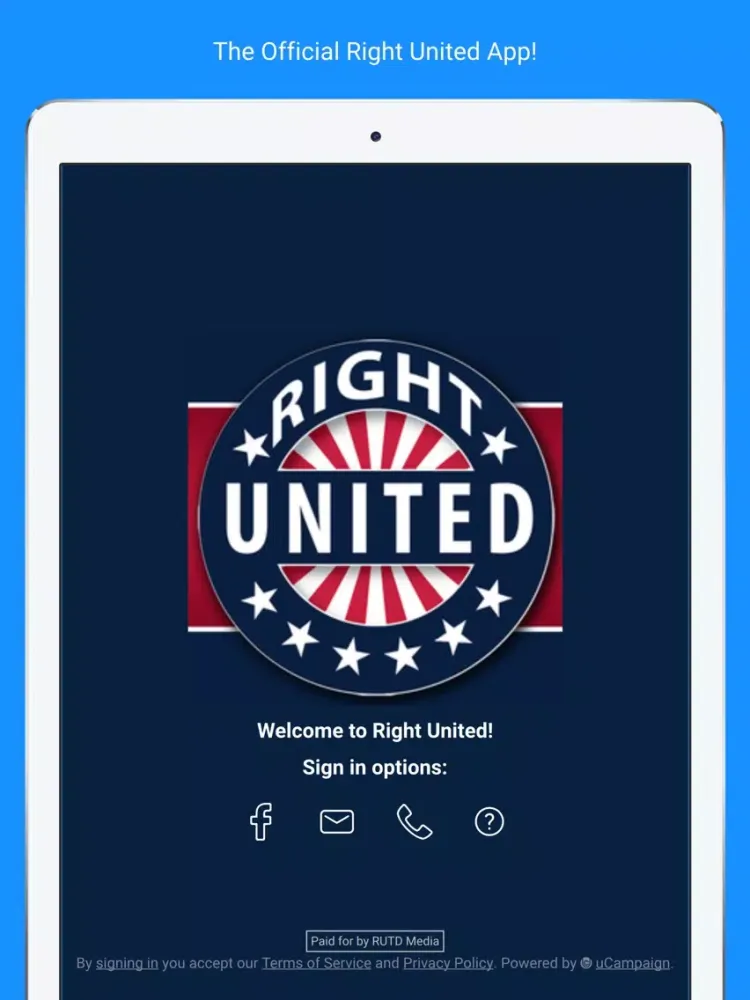 Right United iPad 應用截圖