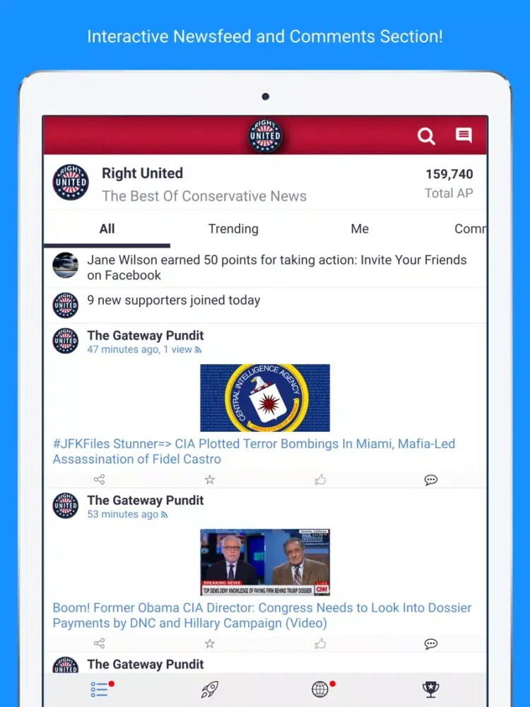 Right United iPad 應用截圖