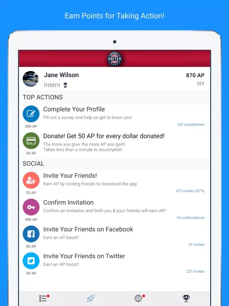 Right United iPad 應用截圖