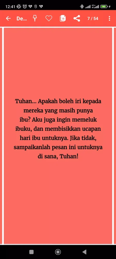 Capturas de tela do Ucapan Selamat Hari Ibu