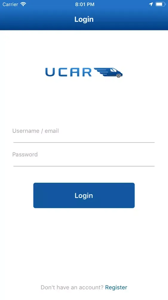 ภาพหน้าจอของ Ucar Driver