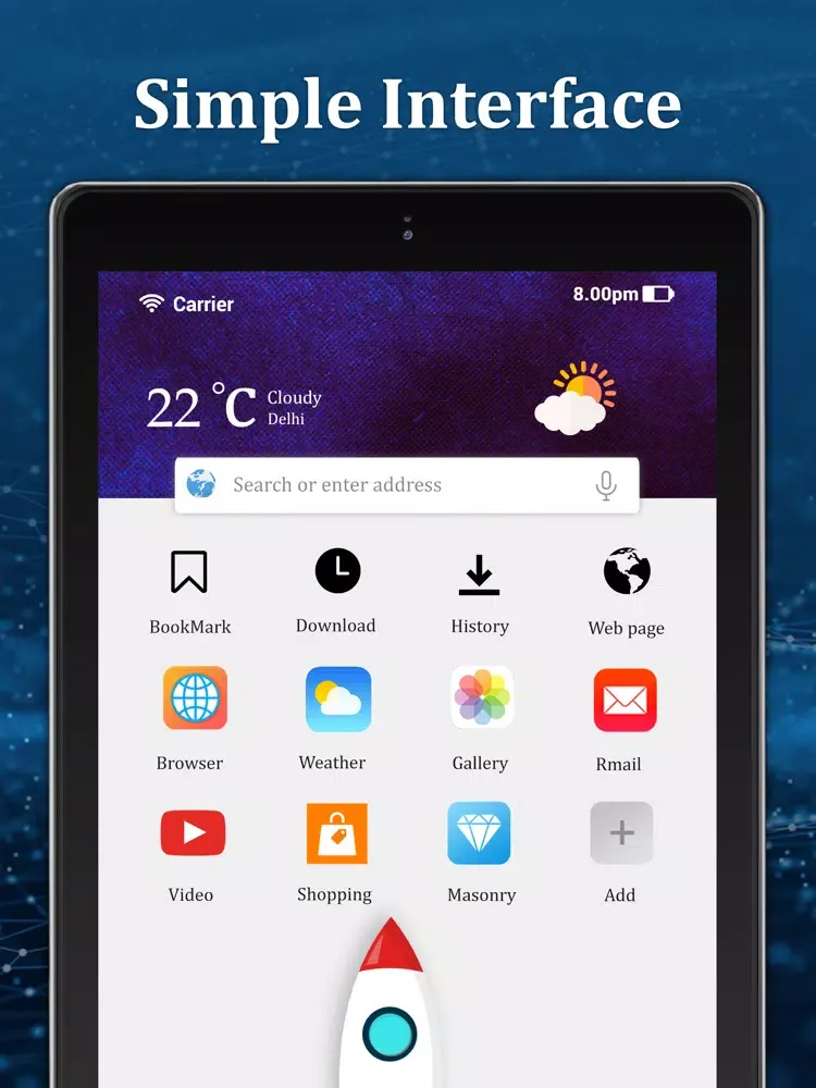 U Browser Pro iPad  스크린샷
