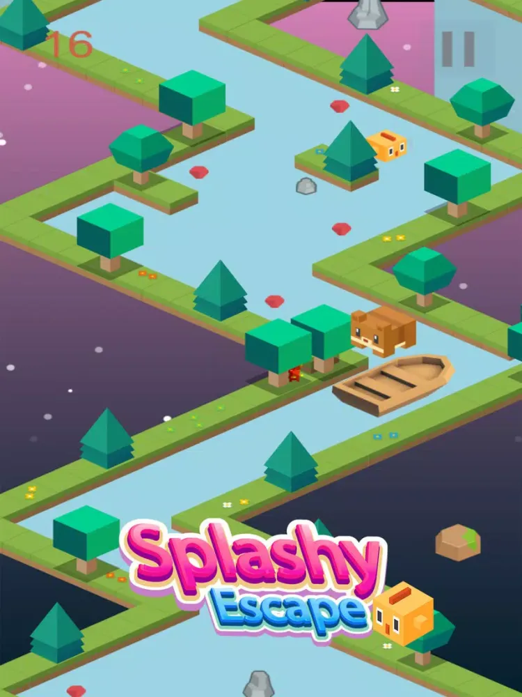 ภาพหน้าจอของ Splashy Escape Zigzag iPad 