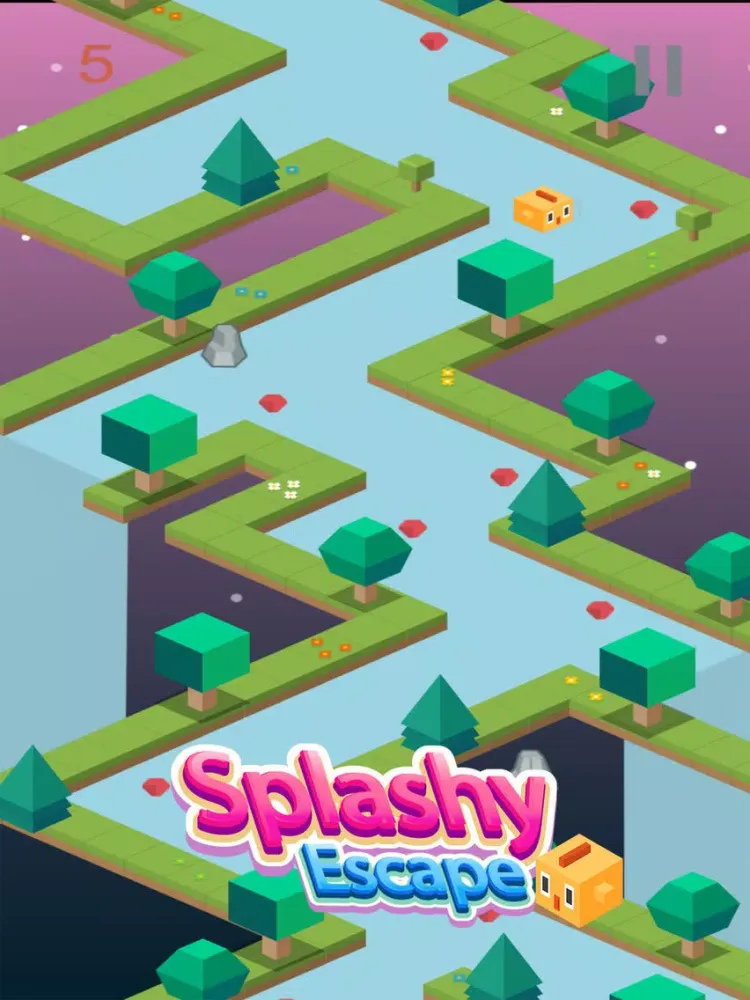 ภาพหน้าจอของ Splashy Escape Zigzag iPad 