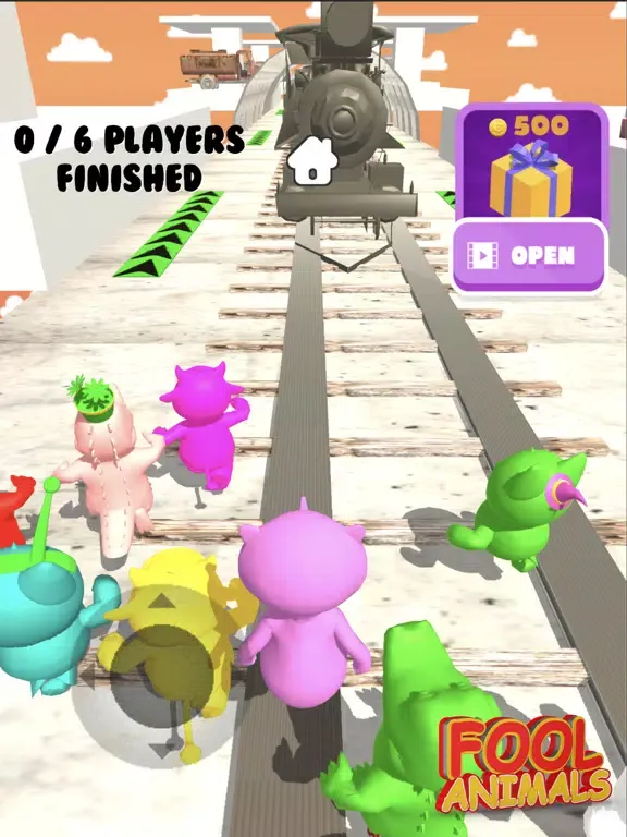 Tangkapan layar Fool Animals iPad 