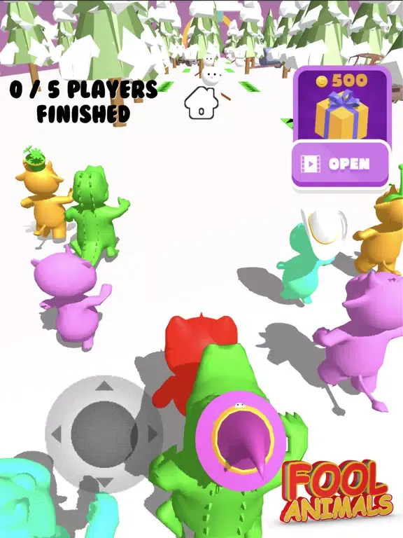 Tangkapan layar Fool Animals iPad 