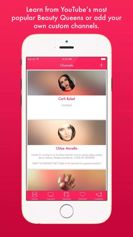 InstaStylista - Eazy Makeup, Hair and Beauty Video Tutorials for YouTube应用截图