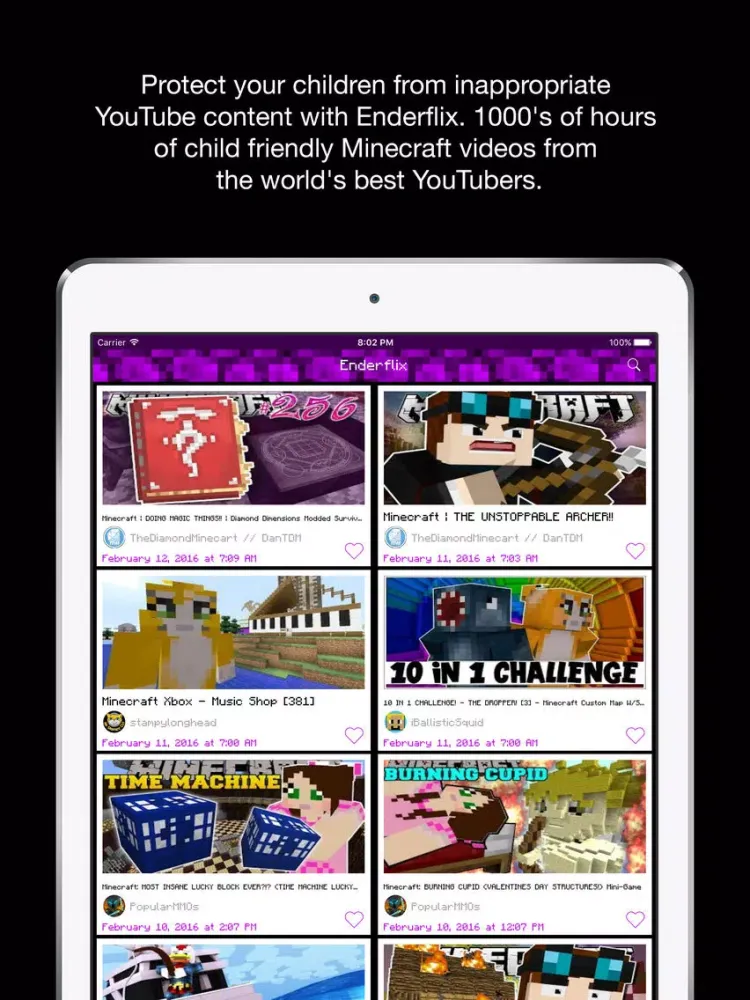 Enderflix Kids iPad  Screenshots