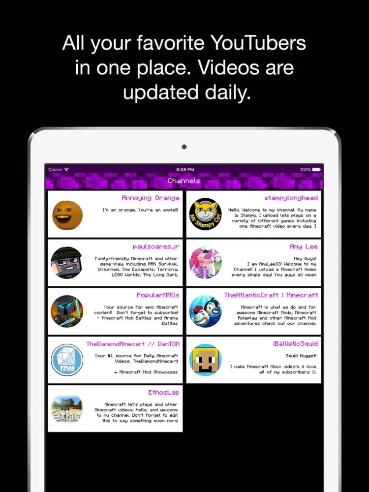 Enderflix Kids iPad  Screenshots