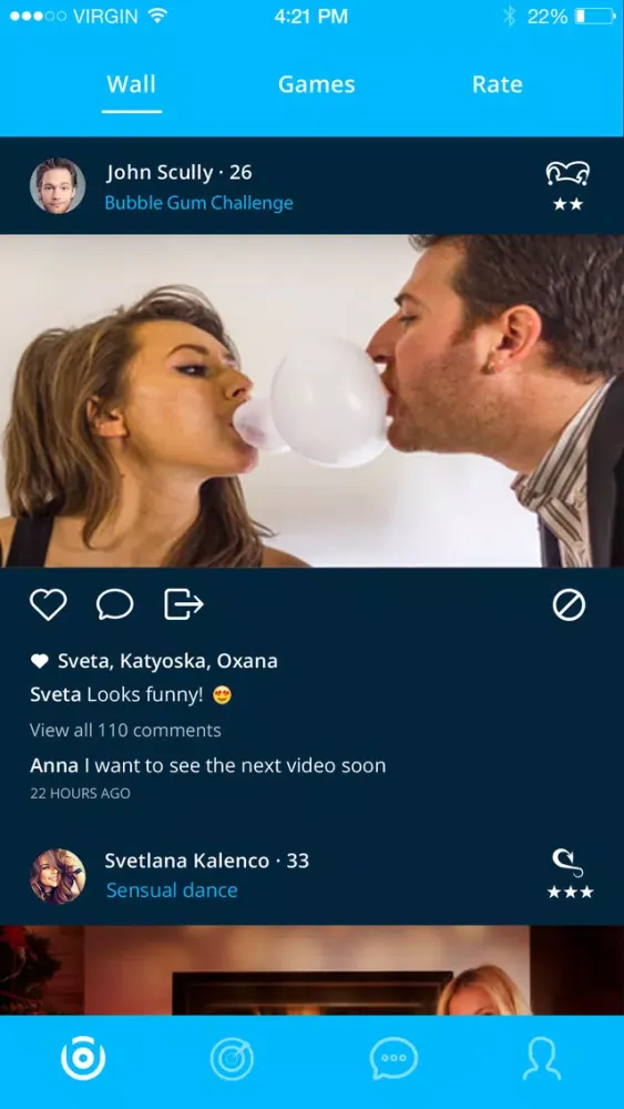 Скриншоты uChallenge