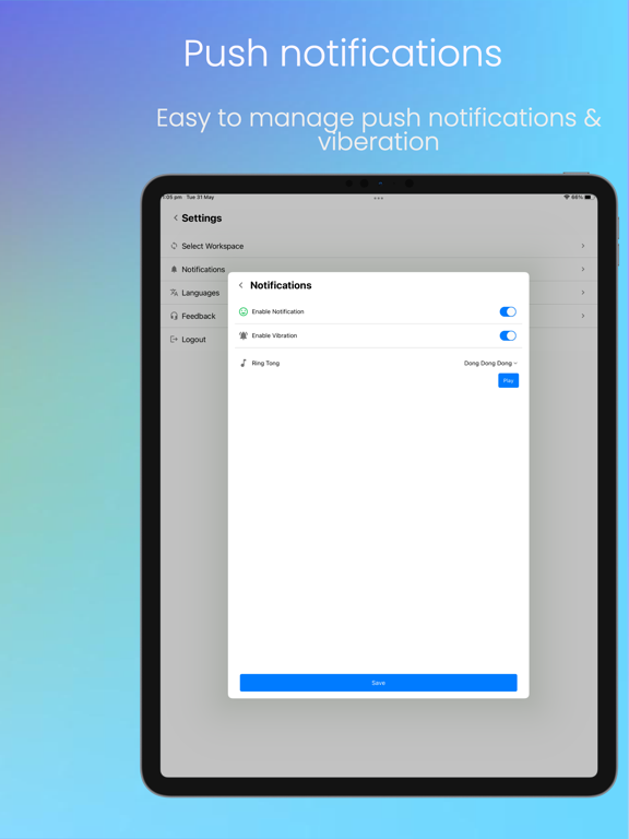 UChat Live Chat iPad  Screenshots