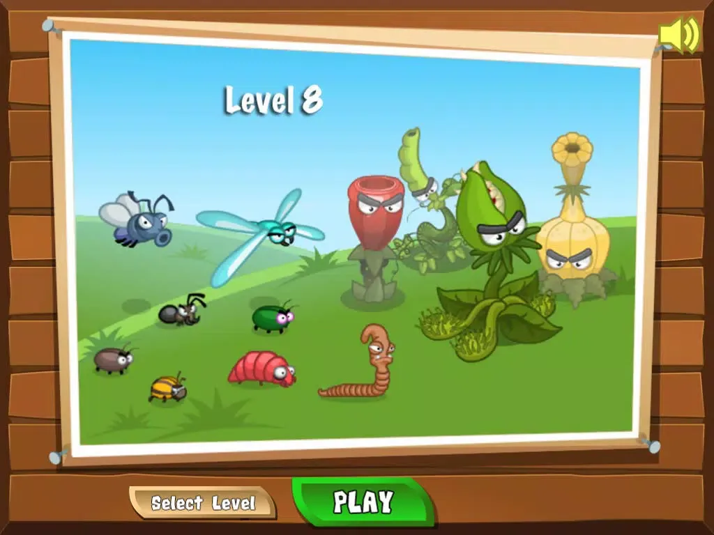Plants vs. Bugs iPad 应用截图
