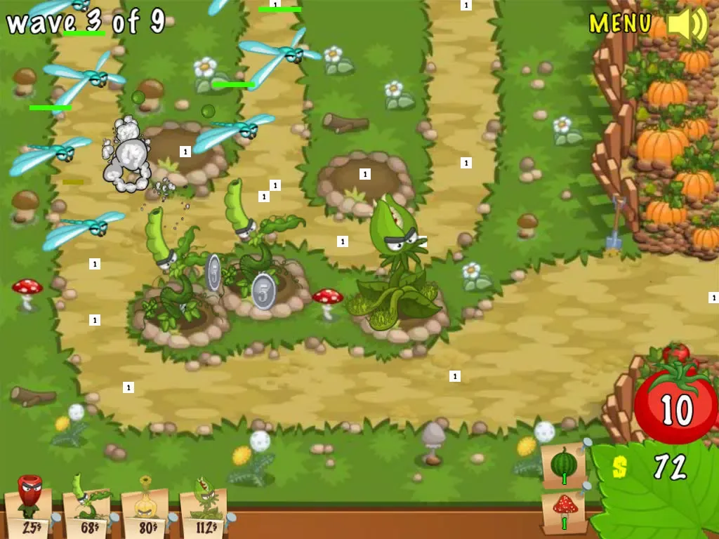 Plants vs. Bugs iPad 应用截图
