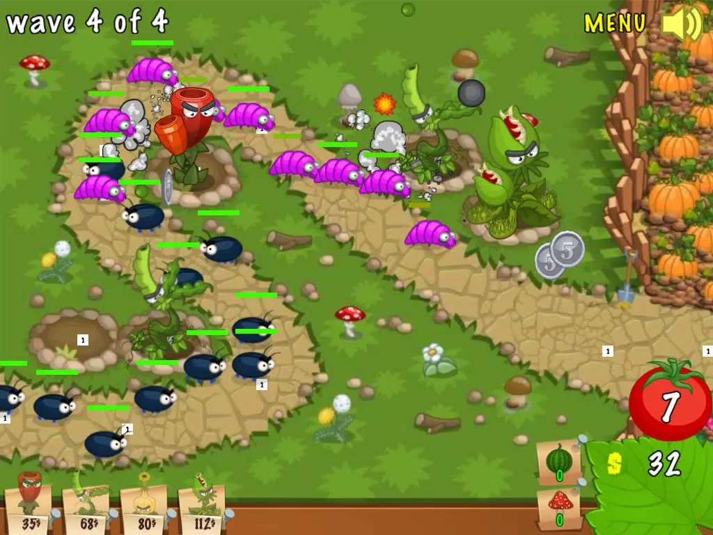 Plants vs. Bugs iPad 应用截图