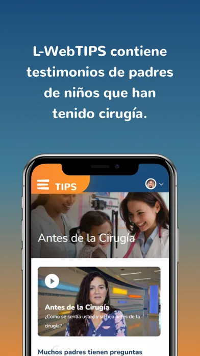 Zrzuty ekranu L-WebTips: Cirugía