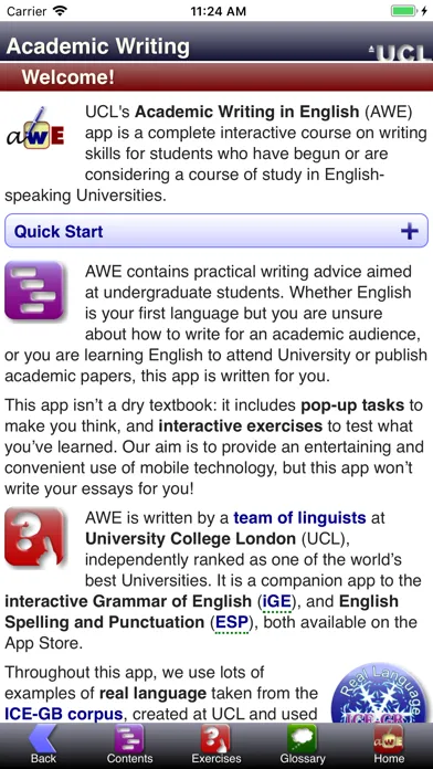 Academic Writing in English Ekran Görüntüleri