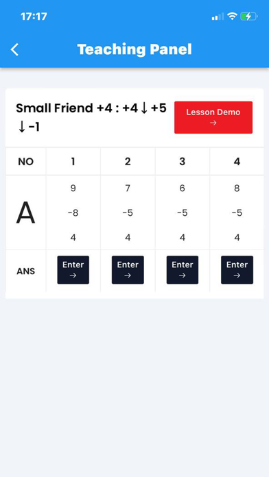 Screenshot di UCMAS Student App