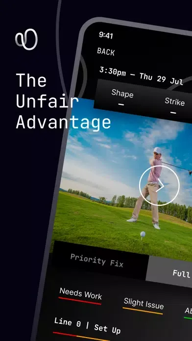 uCOACHu Golf Swing Analyser سکرین شاٹس