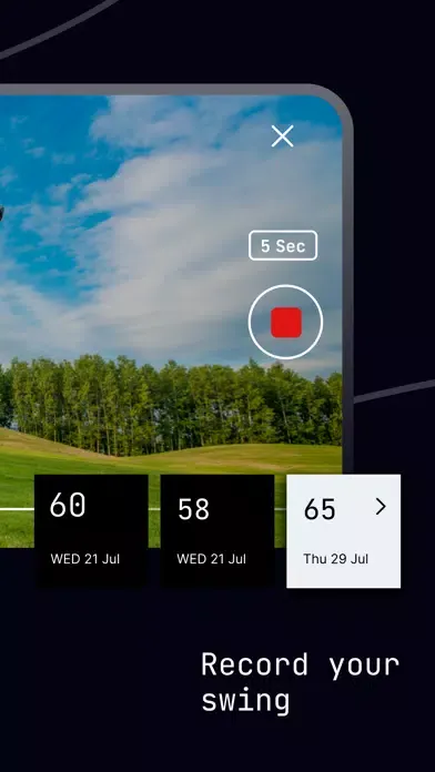 uCOACHu Golf Swing Analyser سکرین شاٹس