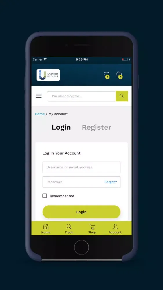 Uconnect Express應用截圖