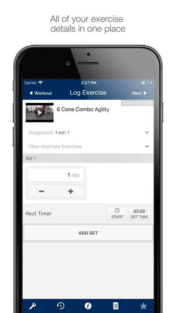 UConn Sports Performance スクリーンショット