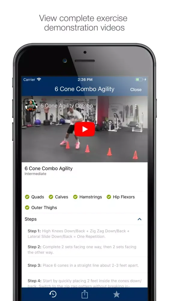 UConn Sports Performance スクリーンショット