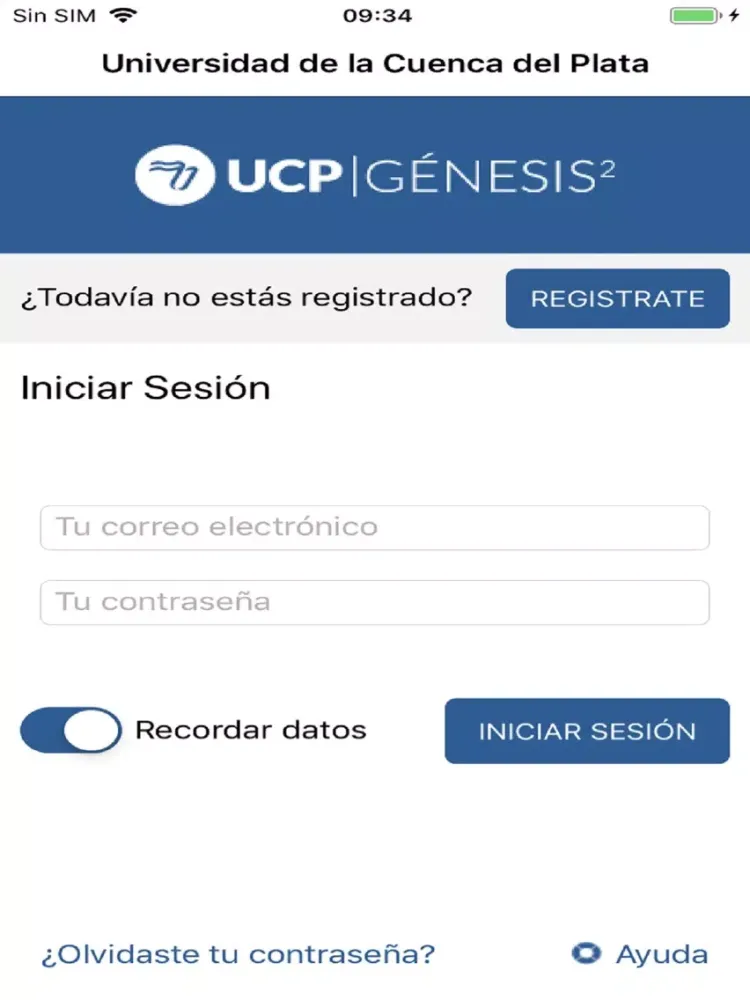Tangkapan layar UCP Genesis² iPad 
