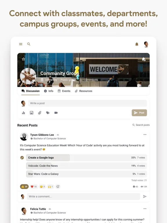 Tangkapan layar Oakland University MySail iPad 
