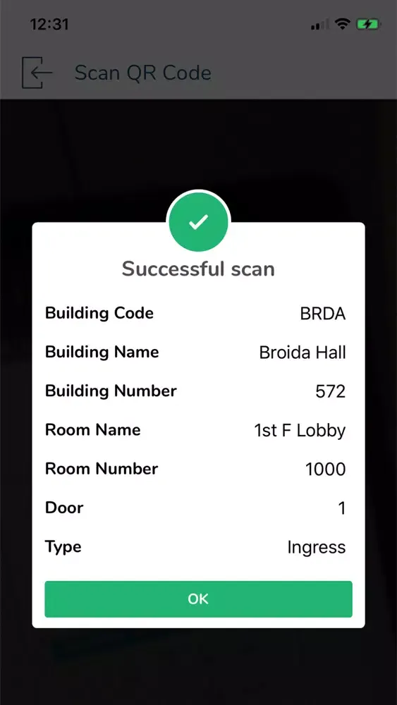 Captures d'écran de UCSB Building Access Monitor