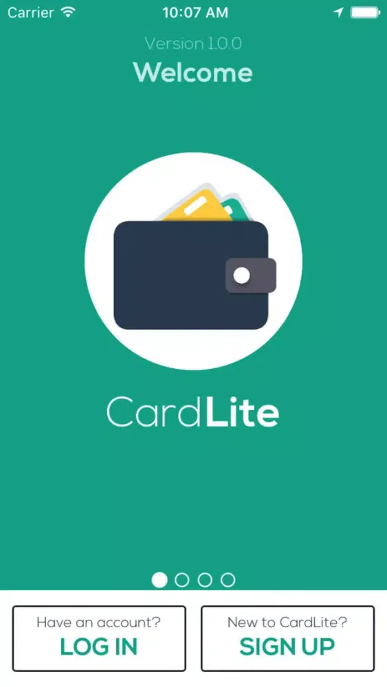 ภาพหน้าจอของ CardLite