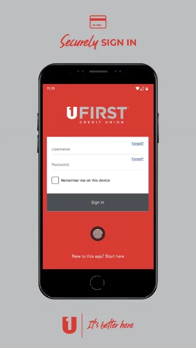 Zrzuty ekranu UFirst Card Manager