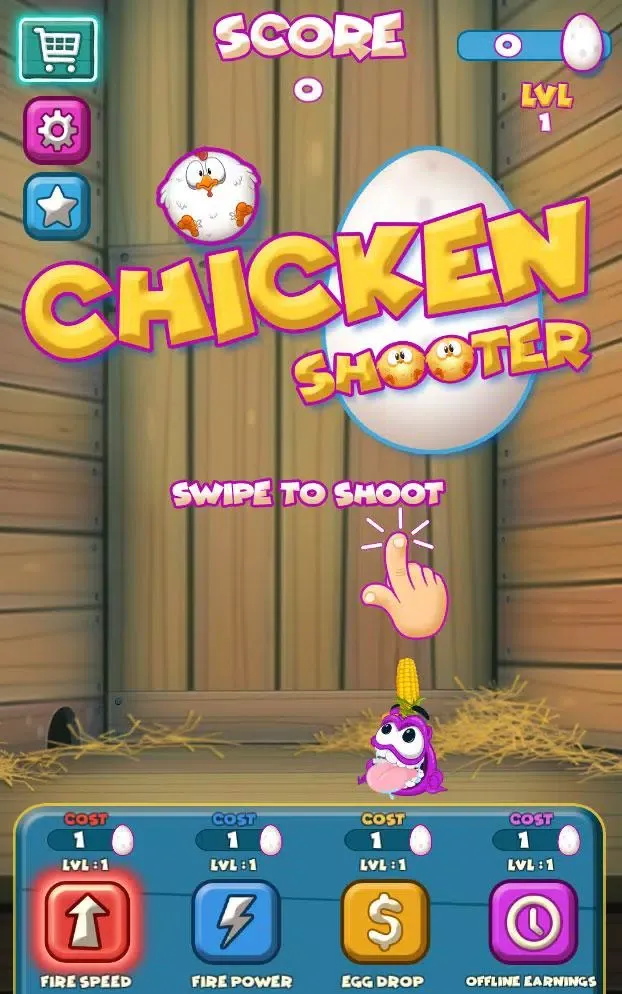 Zrzuty ekranu Chicken Shooter 2D