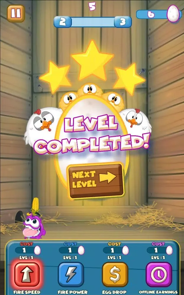 Zrzuty ekranu Chicken Shooter 2D