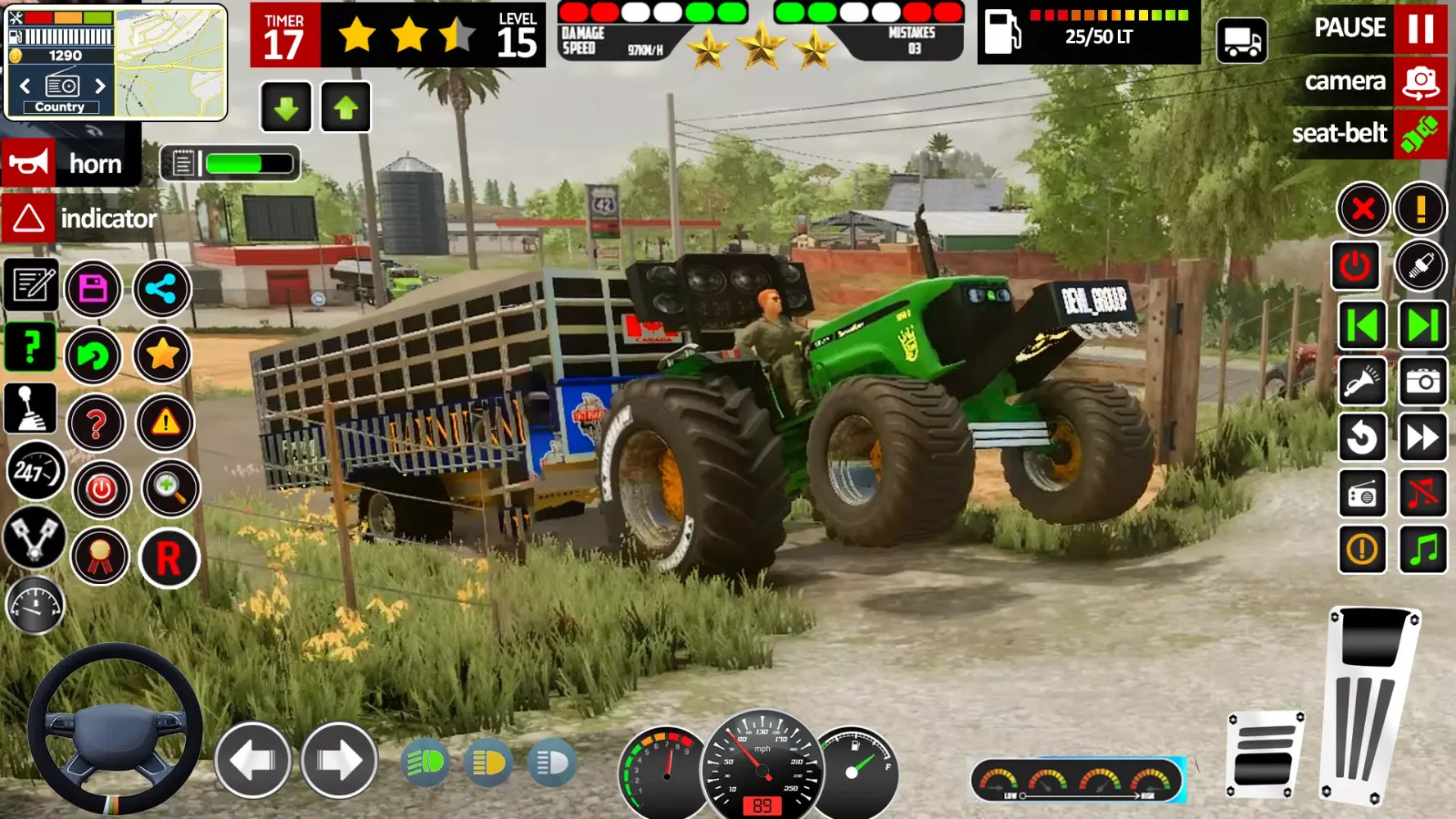 Indian Tractor Farming Game 3D Screenshots