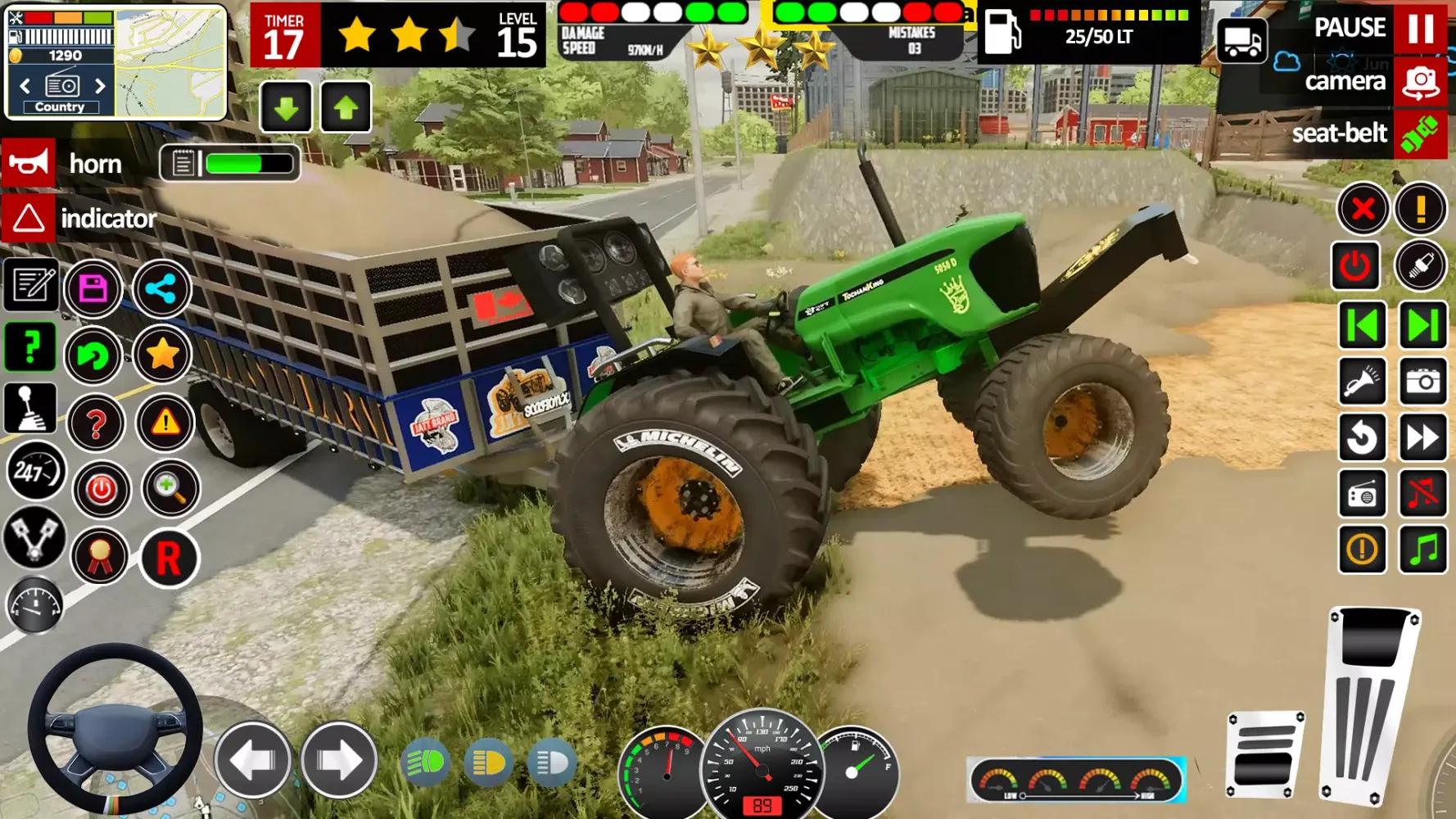 Indian Tractor Farming Game 3D Screenshots