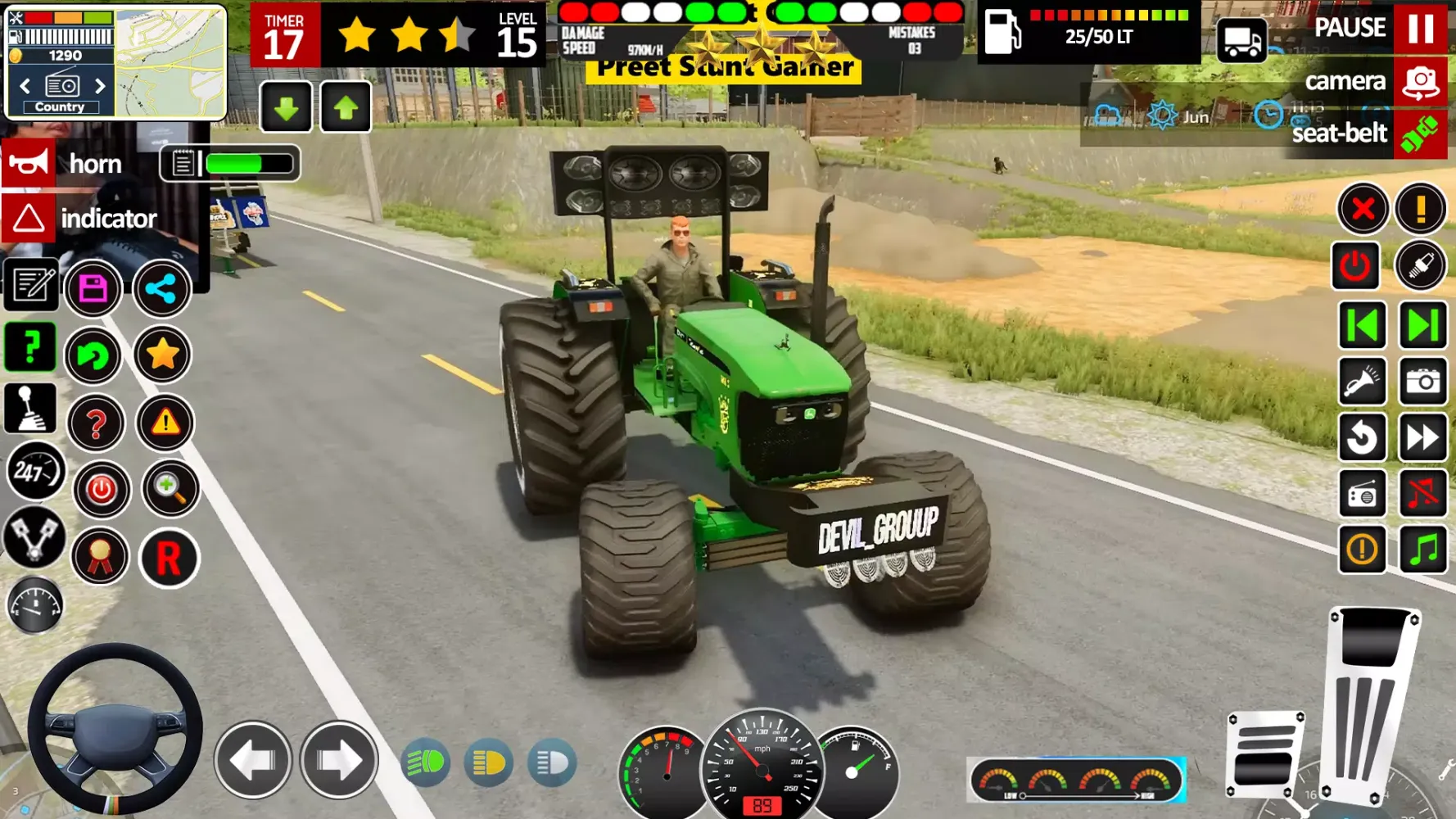 Indian Tractor Farming Game 3D Screenshots