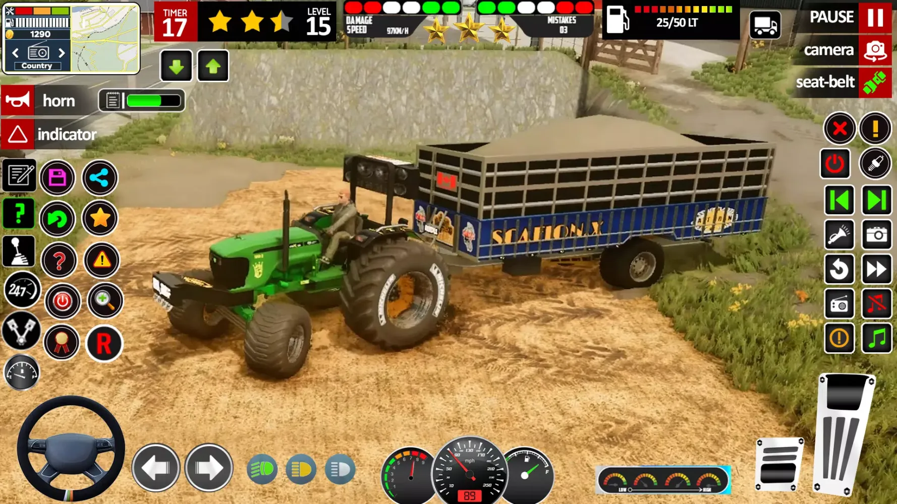 Indian Tractor Farming Game 3D Screenshots