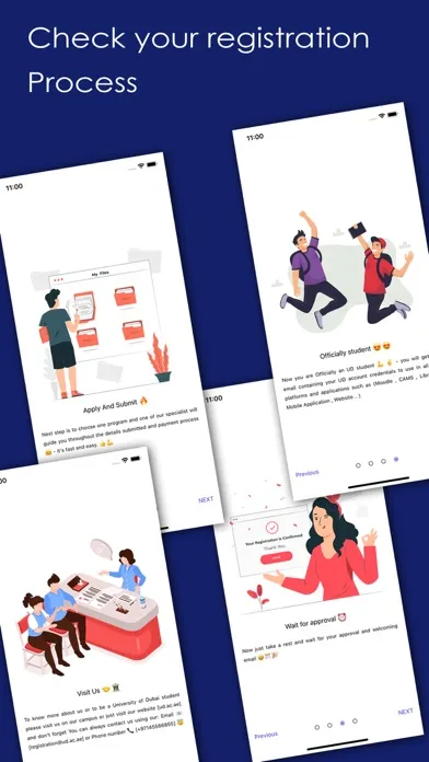 Скриншоты Student's App